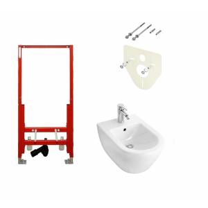 Комплект биде Villeroy&Boch Subway 2.0 и инсталляция TECE